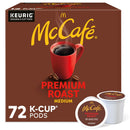McCafe Premium Roast Coffee, Medium Roast, 72 Count