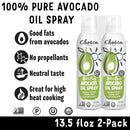 Chosen Foods Avocado Oil Spray – Non-GMO, Kosher, Keto and Paleo Diet Friendly, for High-Heat Cooking, Frying, Baking, 13.5 oz (Pack of 2)