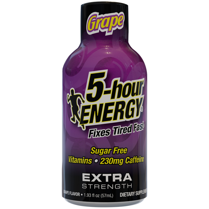 5-hour ENERGY Shot, Extra Strength Grape, 1.93 oz, 24 Count