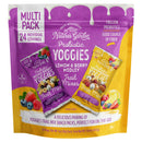 Nature's Garden Probiotic Yoggies Trail Mix Multipack, 24oz (Lemonberry 12x1oz + Mixed Berry 12x1oz) - Yogurt Covered Fruit & Nut Snack for Adults & Kids - High Fiber, Gluten-Free, No Artificial Ingredients Variety Pack