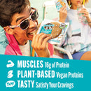 Lenny & Larry's, White Chocolate Flavored Macadamia, Soft Baked, 16g Plant Protein, Vegan, Non-GMO, 4 Ounce Cookie (Pack of 12)