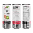 CELSIUS Sparkling Kiwi Guava, Functional Essential Energy Drink, 12 Fl Oz (Pack of 24)