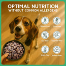 Farmland Traditions The Good List Air-Dried Dog Food, Premium Beef & Bone Broth for Dogs, Protein Rich & Grain-Free Nutrition, 2.2 Pound Bag