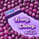 HI-CHEW Grape Sticks, 15-Pack, Unique Fun Soft & Chewy Taffy Candy, 1.76oz Each