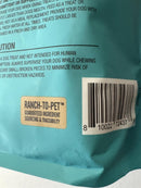 Truranch Rawhide Alternative Dog Chews, Large Colla-Rolls, Salmon, Beef, Collagen Recipe, 16 Pack