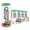 GHOST Energy Drink, Zero Sugars, 12-Pack, Sour Strips Rainbow, 16oz