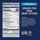 Country Archer Grass-Fed Beef Stick Minis Original, 0.5 oz, 28-Count