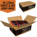 Jack Link's Meat Snacks Beef Jerky, Sweet and Hot, 1.25 Ounce (Pack of 10)