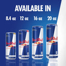 Red Bull Energy Drink with 80mg Caffeine plus Taurine & B Vitamins, 8.4 Fl Oz, Pack of 24 Cans