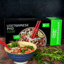 Snapdragon Vietnamese Pho Instant Noodle Bowls, Vietnamese Pho Flavor Broth with Rice Noodles 2.3 oz (9 Pack)