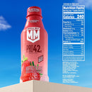 Muscle Milk Pro High Protein Shake, Strawberries 'n Creme, 14 fl oz Bottles, (12 Pack)