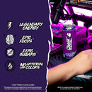 GHOST Energy Drink - 12-Pack, Welch's Grape 16oz Cans Energy & Focus & No Artificial Colors - 200mg of Natural Caffeine