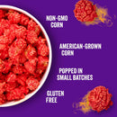 Popcornopolis Fuego Takis 30 pc / 1 oz Multipack, Hot Chili Pepper & Lime Flavored Extreme Savory Popcorn