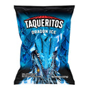 Taqueritos Dragon Ice, Spicy Rolled Corn Tortilla Chips, 8 oz (Pack of 20)