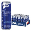 Red Bull Blue Edition Energy Drink, Blueberry, with 114mg ,12 Fl Oz, Pack of 24 Cans