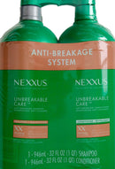 Nexxus Unbreakable Care Anti-Breakage Shampoo and Conditioner, 32 FL OZ