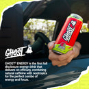 GHOST Energy Drink, Cherry Limeade, 16oz Cans (12 Pack)