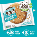 Lenny & Larry's, White Chocolate Flavored Macadamia, Soft Baked, 16g Plant Protein, Vegan, Non-GMO, 4 Ounce Cookie (Pack of 12)