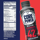Fairlife Core Power Elite High Protein Shake, Strawberry, 42g Bottle, 14oz, 12 Pack