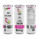 CELSIUS Fizz Free Dragon Fruit Lime, Sugar Free Energy Drink, 12 Fl Oz (Pack of 12)