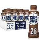 Fairlife Core Power Protein Shake, Chocolate, 26g Bottle, 14oz, 12 Pack