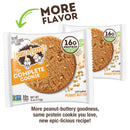 Lenny & Larry's, Peanut Butter, Chewy Soft Baked, 16g Plant Protein, Vegan, Non-GMO, High Fiber, 4 Ounce Cookie (Pack of 12)