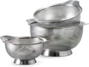 Tramontina 3 Piece Colander Set, Stainless Steel