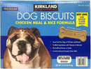 Kirkland Signature Premium Dog Biscuits Chicken Meal & Rice Formula 15 LB