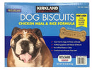 Kirkland Signature Premium Dog Biscuits Chicken Meal & Rice Formula 15 LB