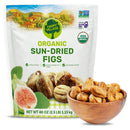 Happy Village Organic Turkish Dried Figs, No Sugar Added Dried Fruit, 40 OZ - Kosher, Non-GMO, Unsweetened, Unsulfured, Vegan, Sun-Dried