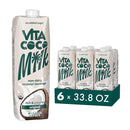 Vita Coco Original Organic Coconut Milk, Plant Based, Dairy Free Milk - Gluten Free, 33.8 Ounce (Pack of 6)