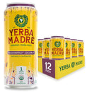 Guayakí Yerba Mate, Organic Energy Drink , Passionfruit Coconut, 15.5 Fl Oz  (Pack of 12)