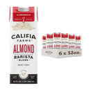Califia Farms Original Almond Barista Blend Almond Milk 32 Oz (Pack Of 6)