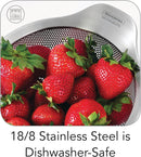 Tramontina 3 Piece Colander Set, Stainless Steel