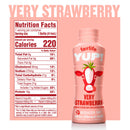 Fairlife YUP! Low Fat, Ultra-Filtered Milk, Very Strawberry Flavor, 14 Fl Oz (Pack of 12)