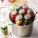 Tramontina Gourmet Stainless Steel 22-Quart Large Stock Pot with Lid and Canning Rack