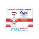 Visine Red Eye Hydrating Comfort Redness Relief and Lubricant Eye Drops to Relieve Red Eyes Due to Minor Eye Irritations Fast and Help Moisturize Dry Eyes, 12 x 0.28 fl. oz