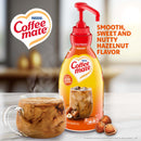 Nestle Coffee Mate Creamer, Hazelnut, Concentrated Liquid Pump Bottle, Non Dairy, No Refrigeration, 50.7 oz