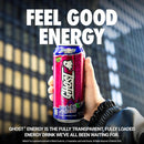 GHOST Energy Drink, Welch's Grape-Cran, 16oz Cans (12 Pack)