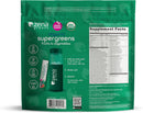 Zena Organic Super Greens Powder, 70+ Superfoods Drink Mix, 0 Sugar, 3G Fiber, Antioxidants, Pre & Probiotics, Digestive Enzymes, Mixed Berry Flavor, 45 Servings