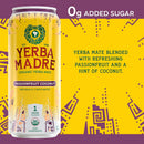 Guayakí Yerba Mate, Organic Energy Drink , Passionfruit Coconut, 15.5 Fl Oz  (Pack of 12)