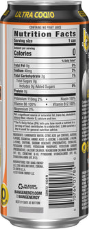 Bang Energy Any Means Orange, Sugar-Free Energy Drink, 16-Ounce (Pack of 12)