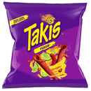 Takis Fuego Rolled Tortilla Chips, Hot Chili Pepper and Lime Artificially Flavored, 46 Pack