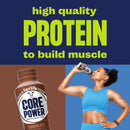 Fairlife Core Power Protein Shake, Chocolate, 26g Bottle, 14oz, 12 Pack
