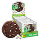 Lenny & Larry's, Choc-O-Mint, Chewy Soft Baked, 16g Plant Protein, Vegan, Non-GMO, High Fiber, 4 Ounce Cookie (Pack of 12)