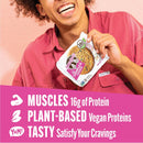 Lenny & Larry's, Birthday Cake, Chewy Soft Baked, 16g Plant Protein, Vegan, Non-GMO, 4 Ounce Cookie (Pack of 12)