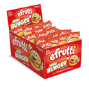 efrutti Mini Burgers, Gummy Candy, Individually Wrapped, Bulk 60 Pack