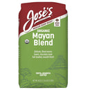 Jose's Organic Mayan Blend Whole Bean Coffee, Medium Dark Roast, 2.5 lbs