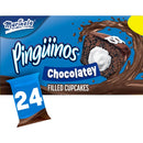 Marinela Pingüinos Chocolate Crème-Filled Cupcakes, 1.41 oz, 24 ct