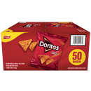 Doritos Tortilla Chips, Nacho Cheese, 1 oz, 50 ct